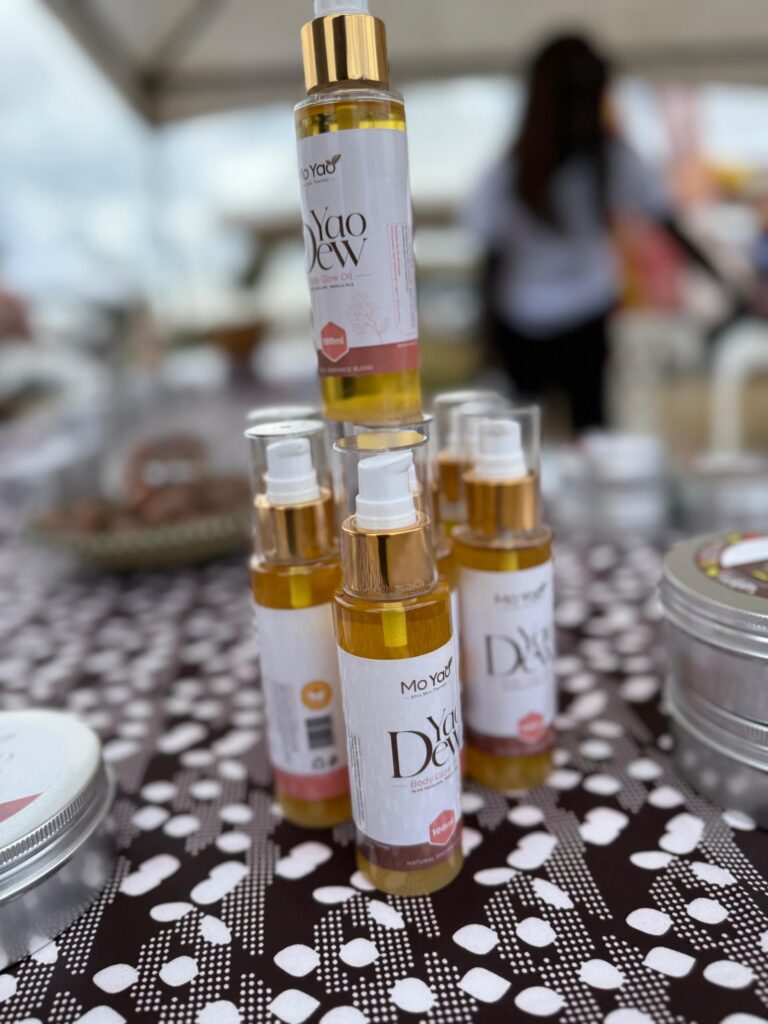 yao dew body glow oil body oils